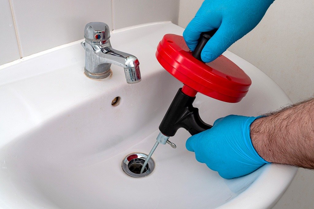 Drain stoppage cleared by LA Wrench Plumbing