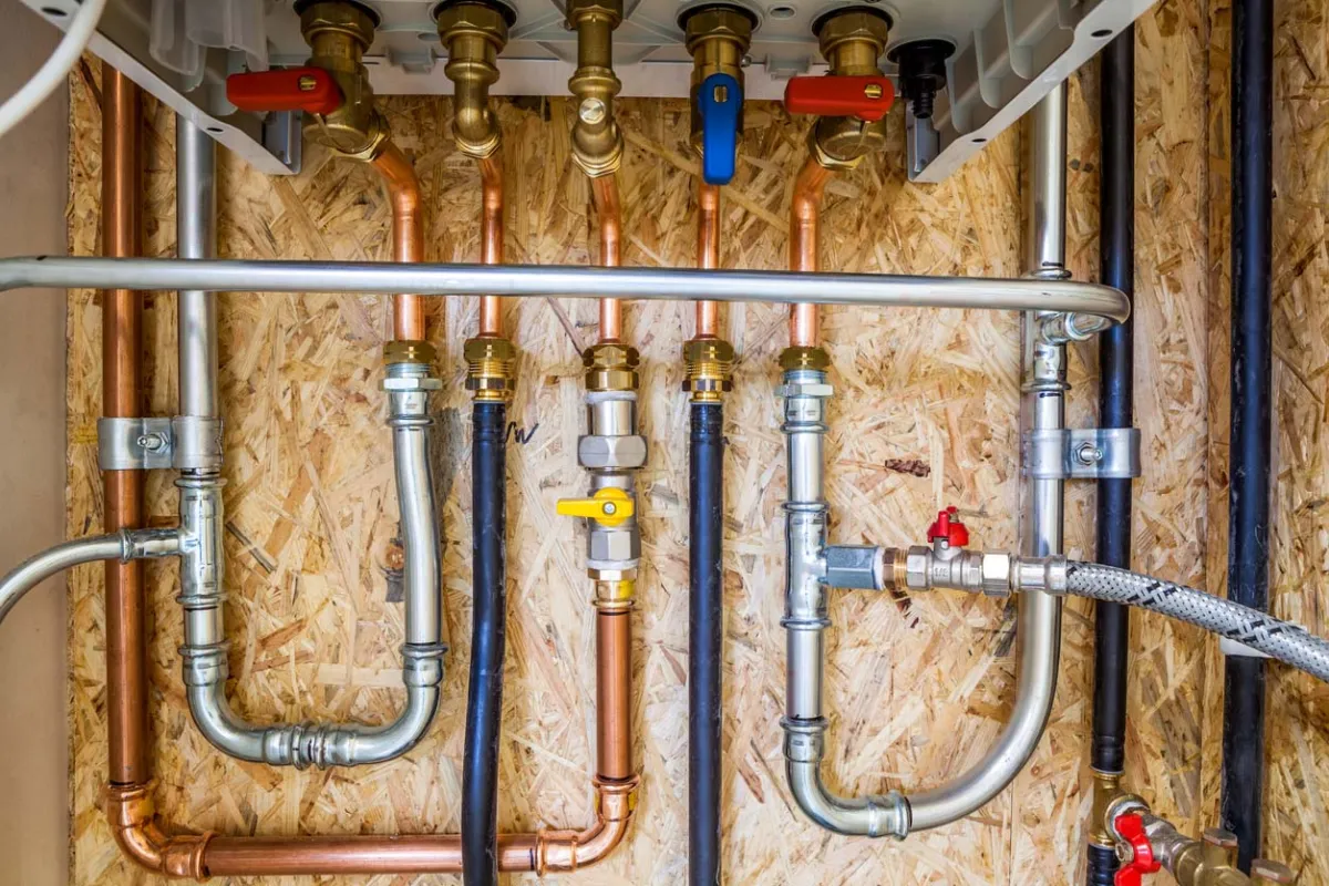 Repipe job by LA Wrench Plumbing
